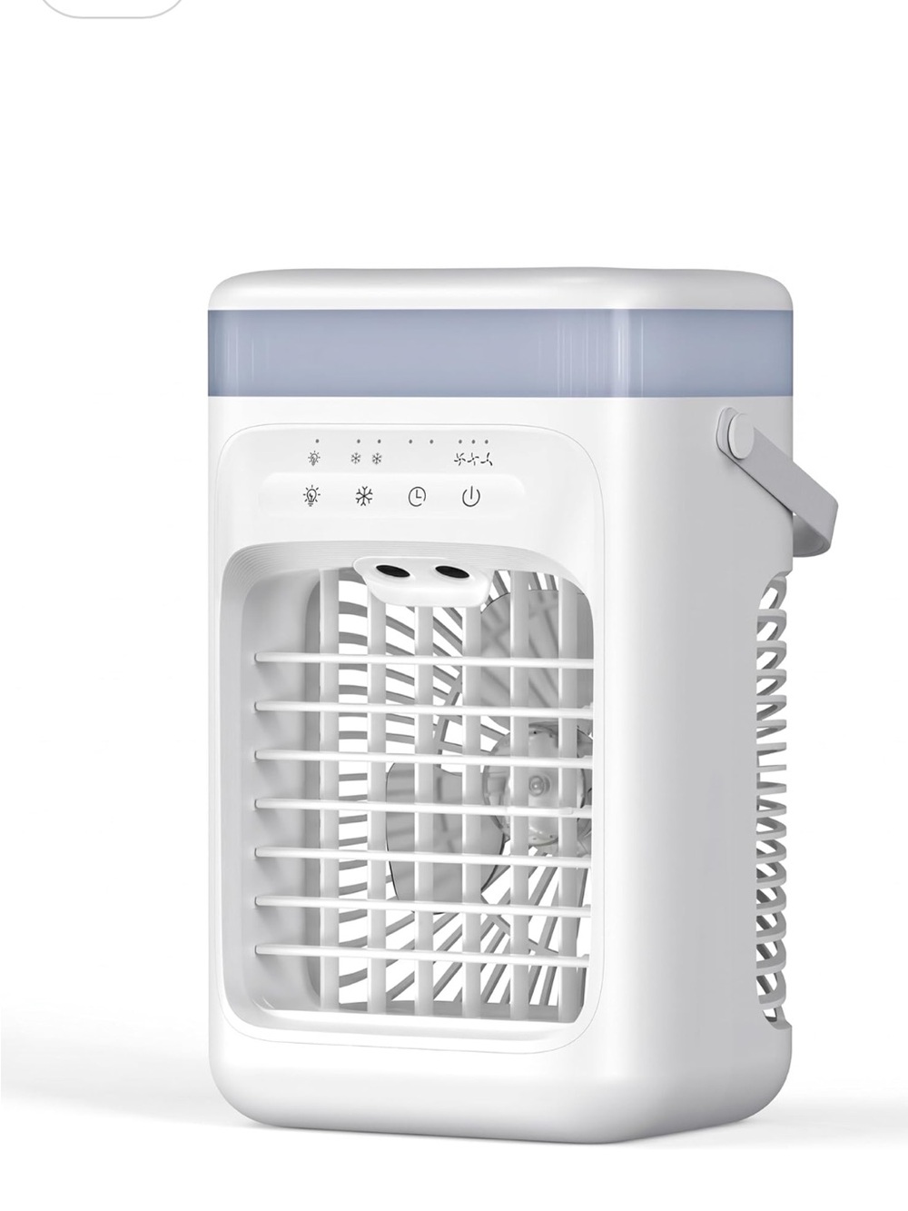 Portable White Personal Air Cooler and Humidifier 3 in 1